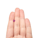 0.67ct 5.14x4.94x3.21mm Cushion Brilliant Sapphire 27955-18