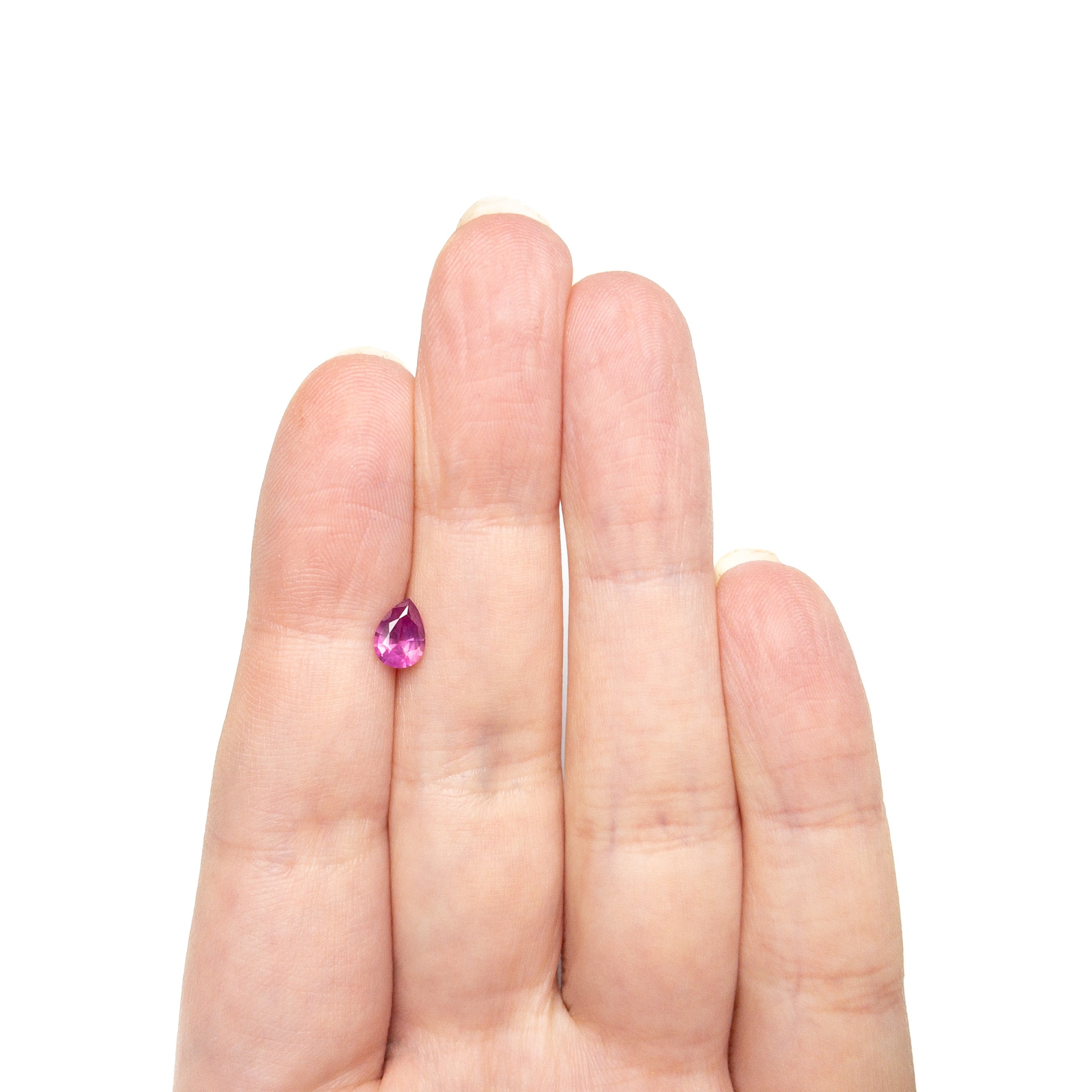 0.68ct 6.67x4.89x2.98mm Pear Brilliant Sapphire 27955-19
