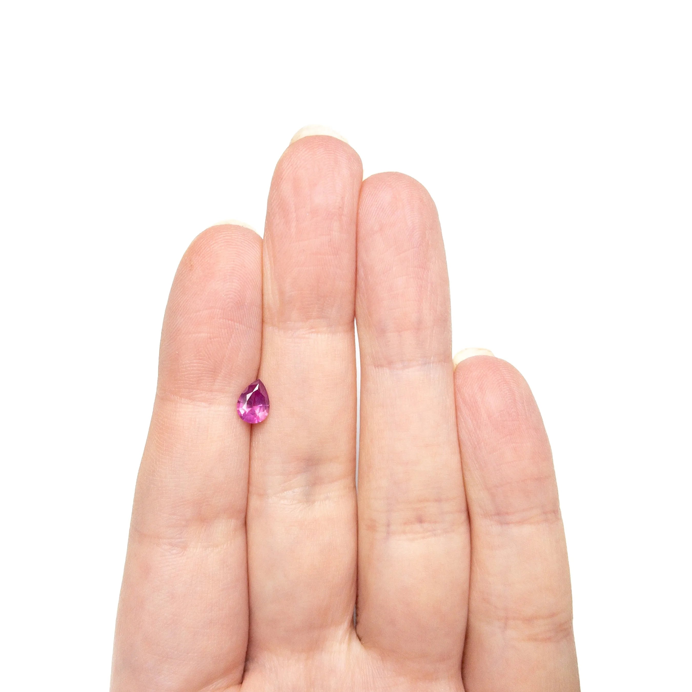 0.68ct 6.67x4.89x2.98mm Pear Brilliant Sapphire 27955-19