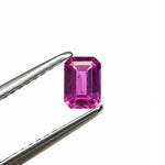 0.37ct 4.97x3.52x2.10mm Cut Corner Rectangle Step Cut Sapphire 27955-20