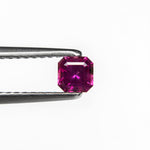 0.33ct 3.77x3.77x2.61mm Cut Corner Square Step Cut Sapphire 27955-21