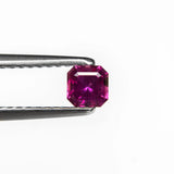 0.33ct 3.77x3.77x2.61mm Cut Corner Square Step Cut Sapphire 27955-21