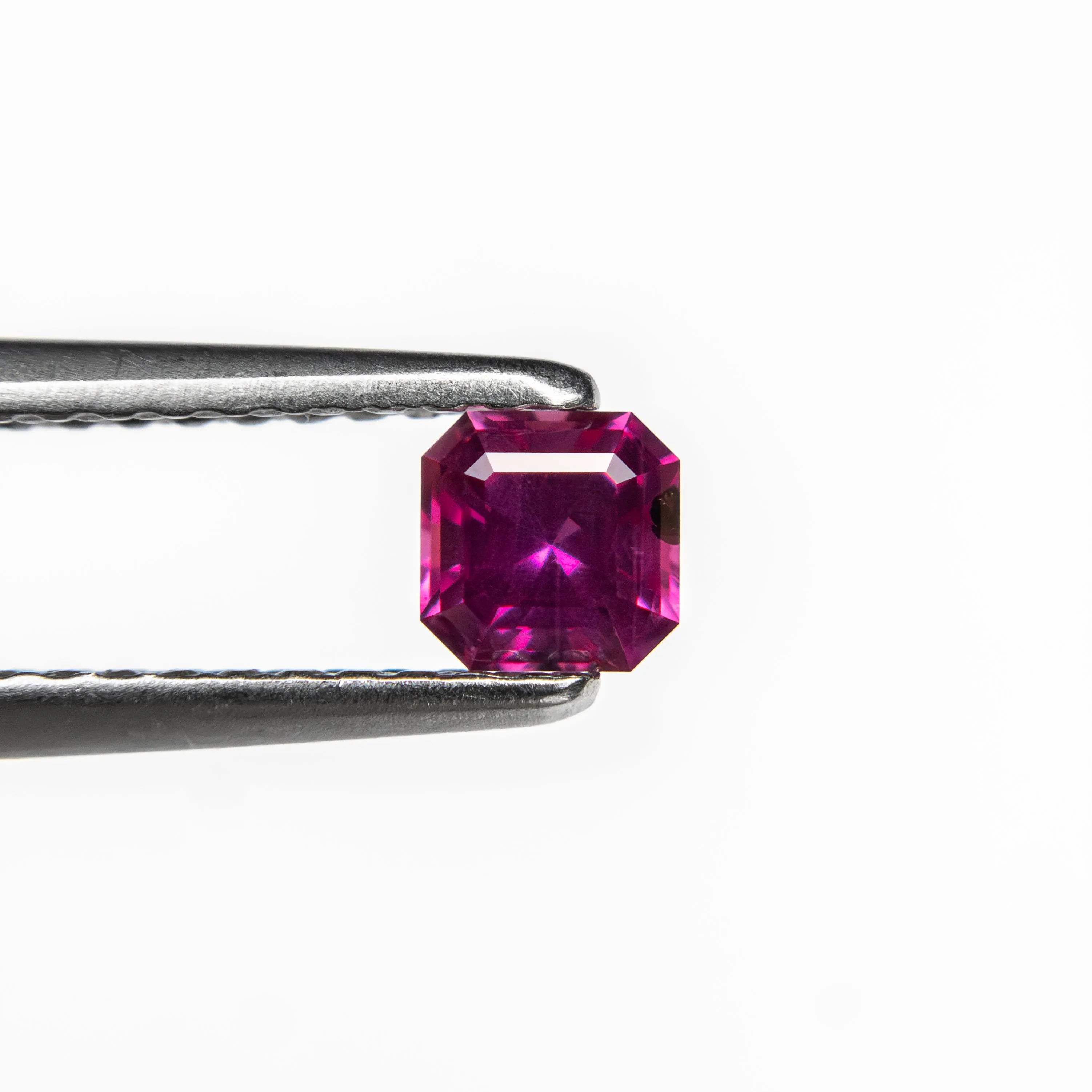 0.33ct 3.77x3.77x2.61mm Cut Corner Square Step Cut Sapphire 27955-21
