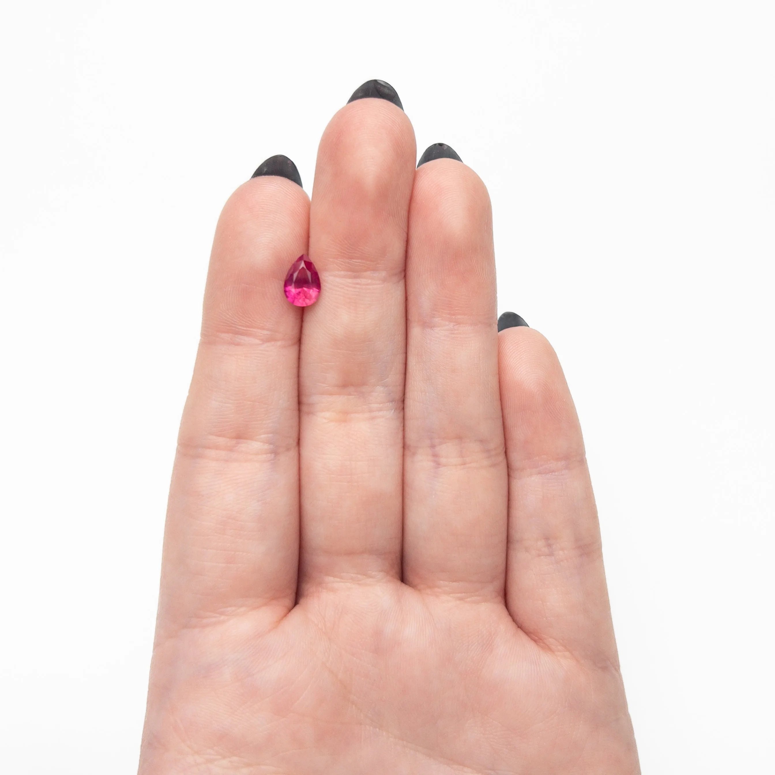 1.19ct 7.97x5.54x3.78mm Pear Brilliant Ruby 27955-26