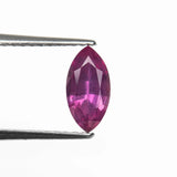 0.64ct 8.06x4.04x2.61mm Marquise Brilliant Sapphire 27956-12