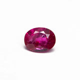 0.82ct 6.31x5.00x3.28mm Oval Brilliant Ruby 27957-02
