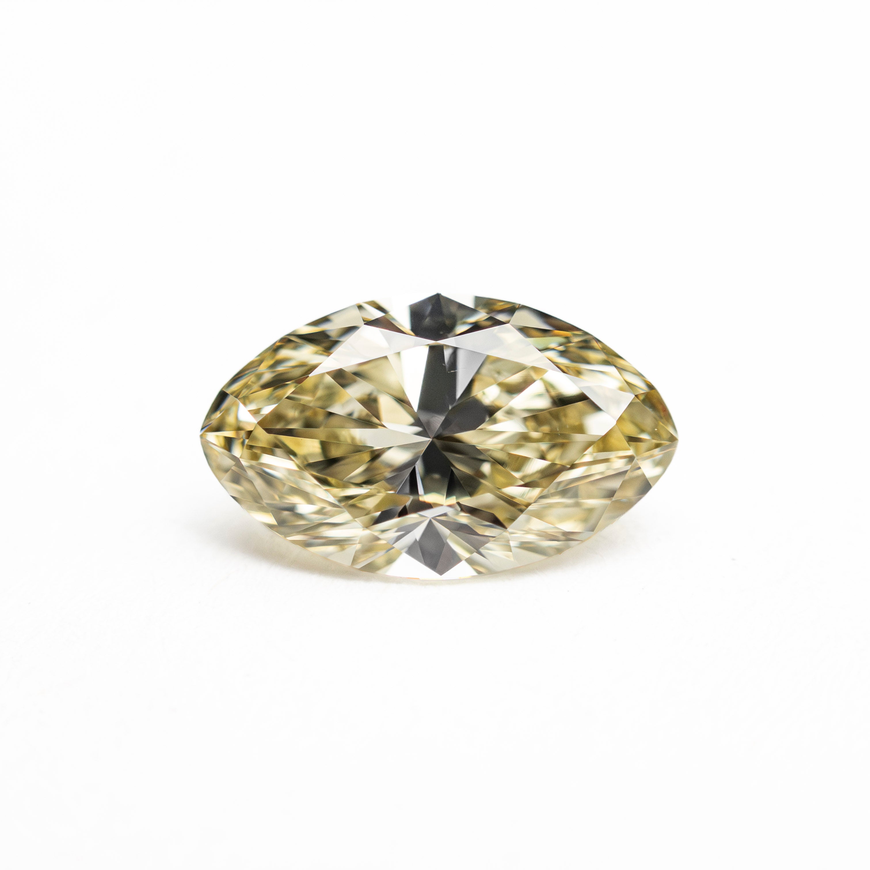1.14ct 9.10x5.50x3.64mm VVS2 Light Yellow Moval Brilliant 🇨🇦 27993-01