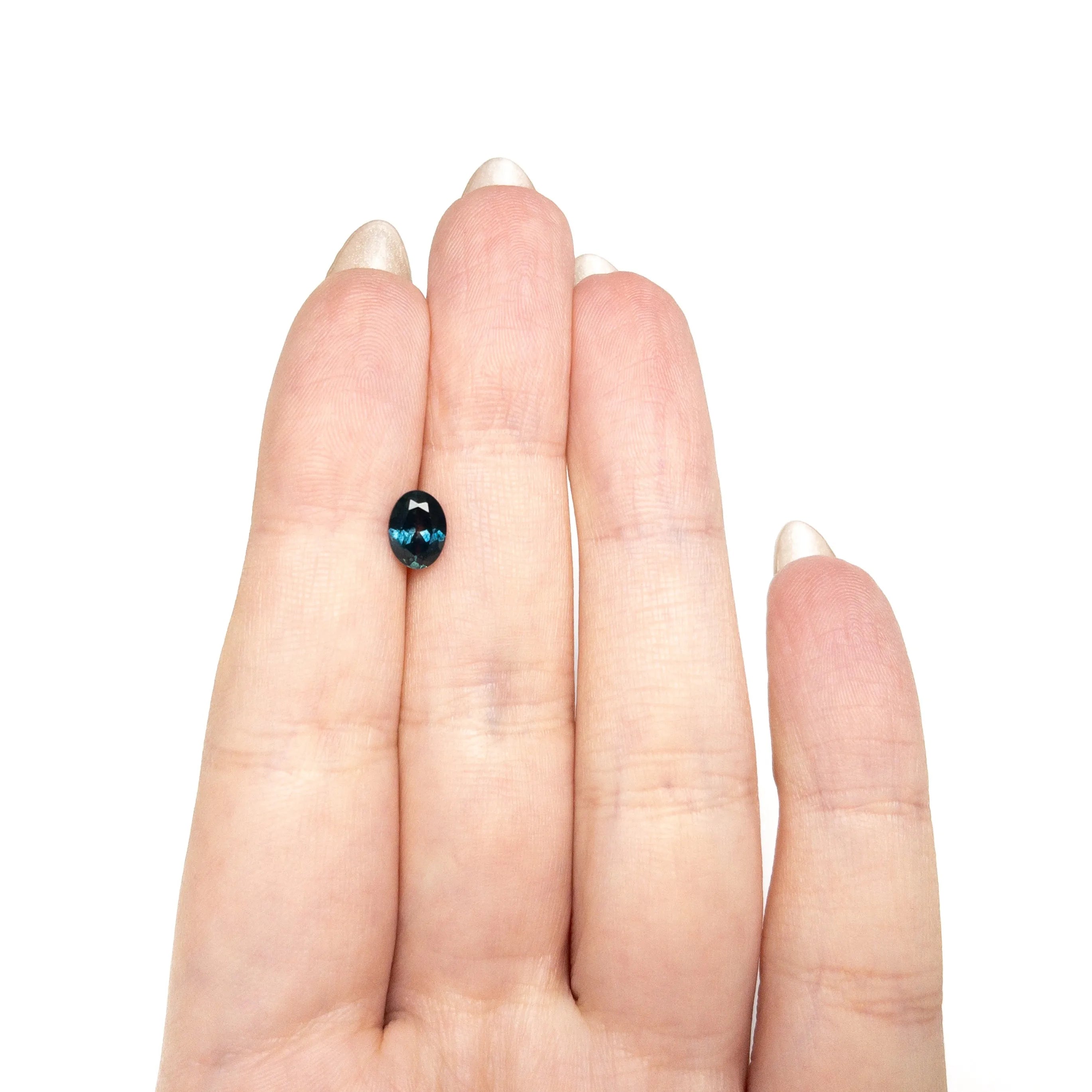 1.28ct 7.44x5.47x3.72mm Oval Brilliant Sapphire 28028-25