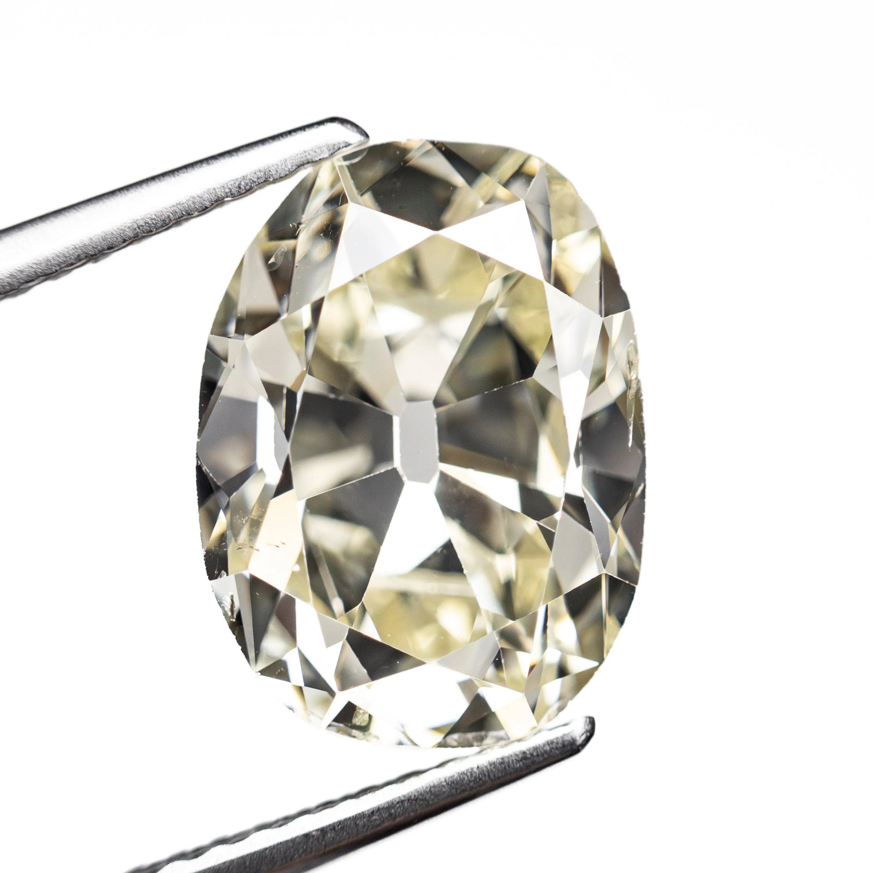 4.01ct 11.66x8.63x5.65mm GIA SI2 S-T Antique Old Mine Cut 28034-01