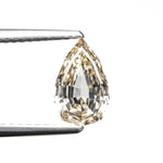 1.21ct 9.11x5.57x3.36mm VVS2 Fancy Light Yellowish Brown Geo Pear Step Cut 28047-01