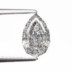 1.87ct 10.50x6.52x3.83mm Geo Pear Step Cut 🇨🇦 28123-01