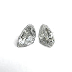 1.07cttw 2pc 5.84x3.26x2.98mm 6.02x3.62x3.19mm Polished Raw Diamond Matching Pair 🇨🇦 28165-01