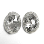 2.92cttw 2pc 8.66x6.67x3.02mm 8.39x6.40x3.09mm Polished Raw Diamond Matching Pair 🇨🇦 28178-01
