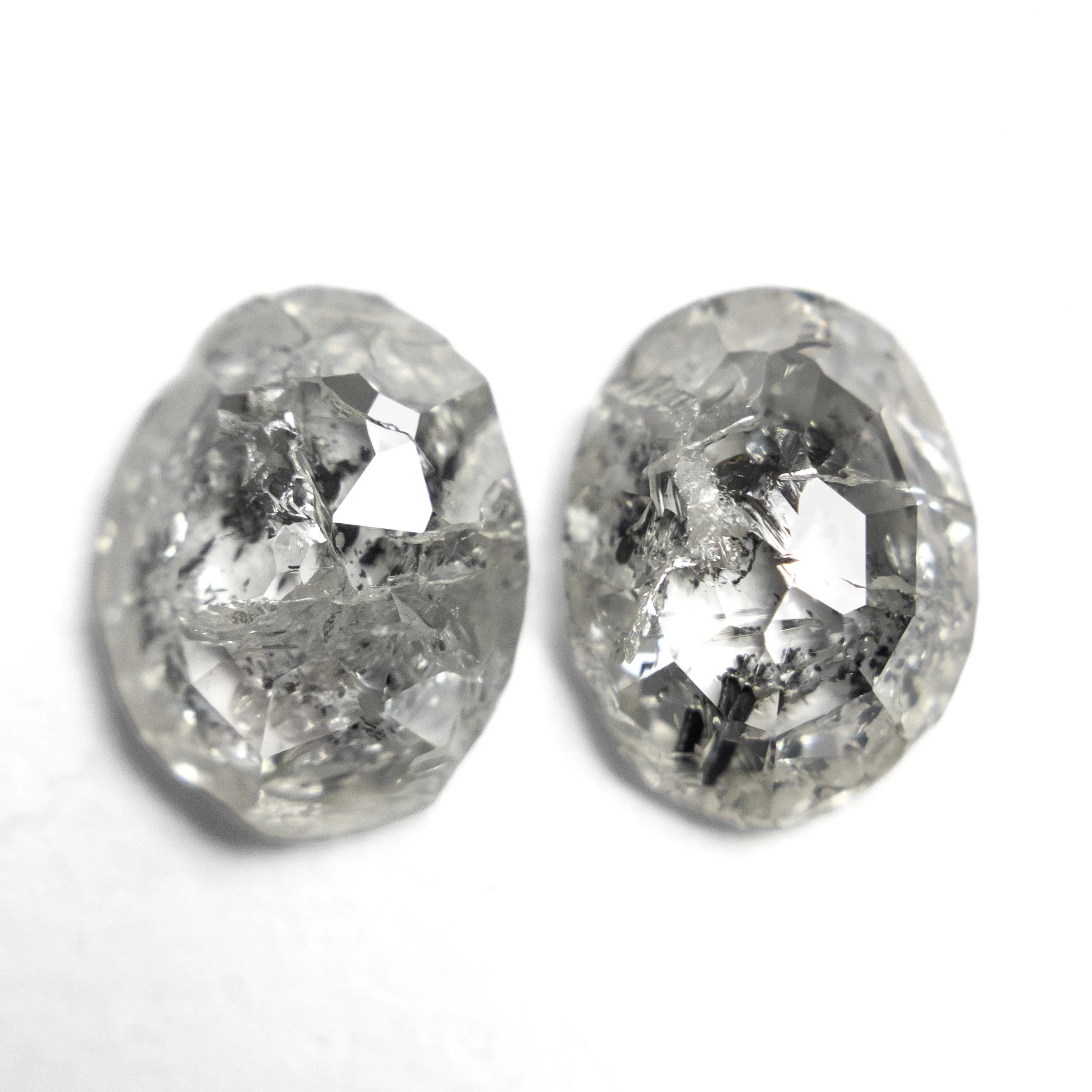 2.92cttw 2pc 8.66x6.67x3.02mm 8.39x6.40x3.09mm Polished Raw Diamond Matching Pair 🇨🇦 28178-01