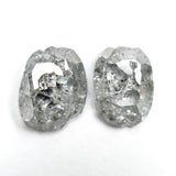 2.73cttw 2pc 7.97x6.21x3.18mm 7.66x5.67x2.82mm Polished Raw Diamond Matching Pair 🇨🇦 28181-01