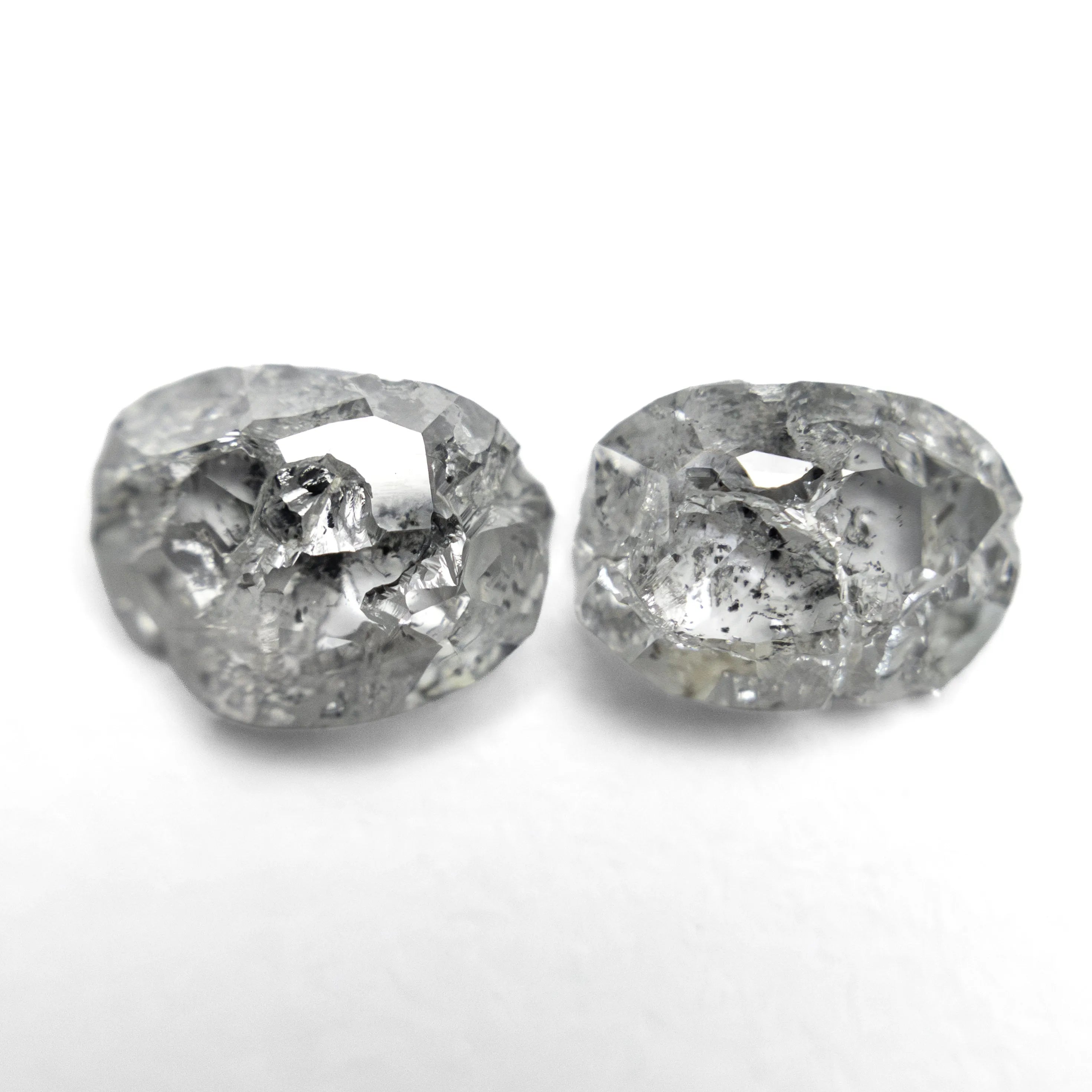 2.73cttw 2pc 7.97x6.21x3.18mm 7.66x5.67x2.82mm Polished Raw Diamond Matching Pair 🇨🇦 28181-01