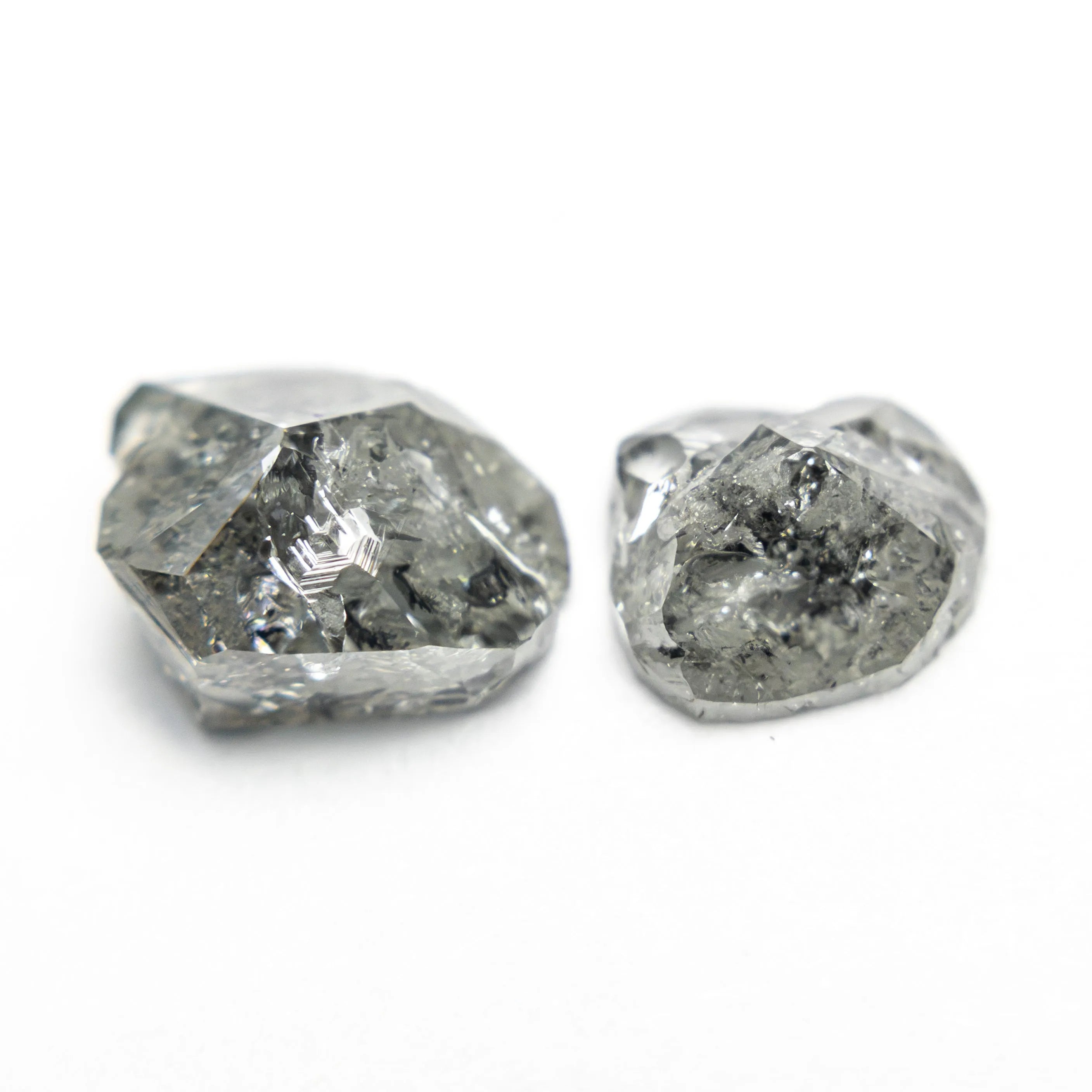 2.67cttw 2pc 8.32x6.80x4.01mm 6.62x6.17x3.03mm Polished Raw Diamond Matching Pair 🇨🇦 28182-01