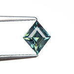 0.98ct 7.89x6.43x3.77mm Lozenge Step Cut Sapphire 28199-01