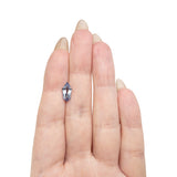 2.20ct 12.04x5.89x3.76mm Shield Step Cut Sapphire 28253-01