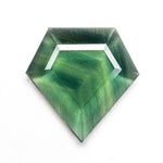 2.58ct 11.52x11.40x2.11mm Shield Rosecut Sapphire 28298-01