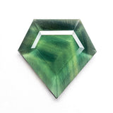 2.58ct 11.52x11.40x2.11mm Shield Rosecut Sapphire 28298-01