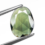 2.14ct 11.11x8.47x2.01mm Amorphous Rosecut Sapphire 28298-03