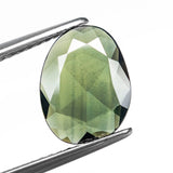 2.14ct 11.11x8.47x2.01mm Amorphous Rosecut Sapphire 28298-03