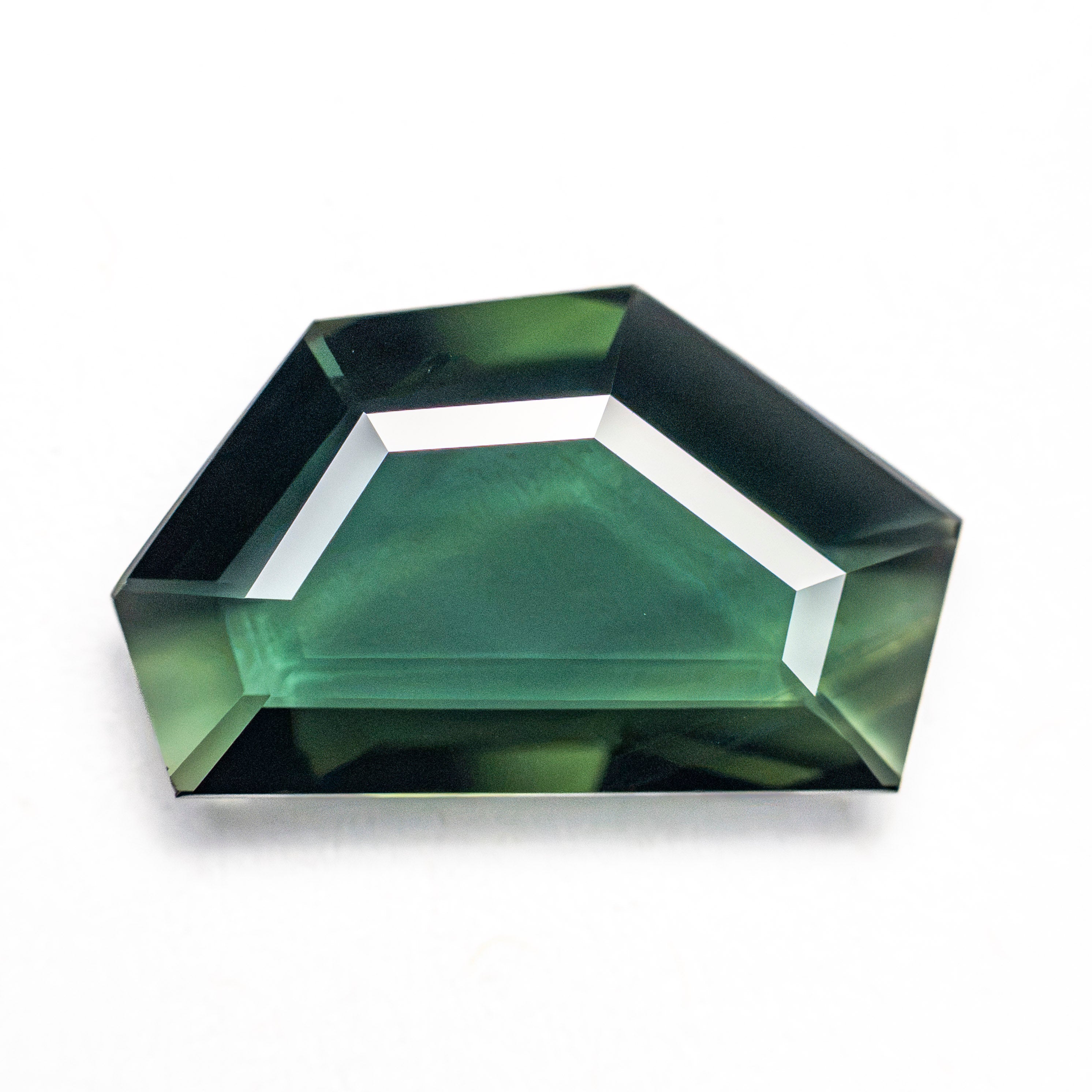 2.37ct 13.18x7.88x2.19mm Shield Rosecut Sapphire 28298-06