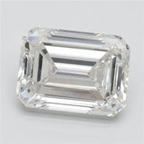 3.00ct Emerald Lab Grown Diamond (Colour G, Clarity VS1, IGI Certified)