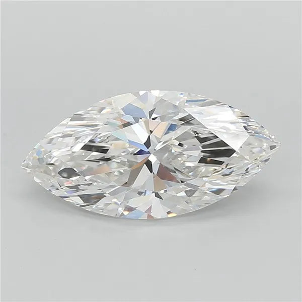 3.00ct Marquise Lab Grown Diamond (Colour F, Clarity VS2, IGI Certified)