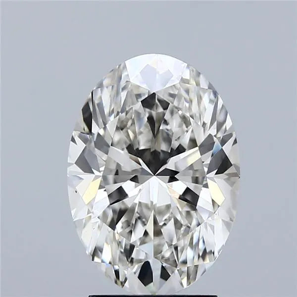 3.01ct Oval Lab Grown Diamond (Colour G, Clarity VS1, IGI Certified)