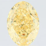 3.01ct Oval Natural Diamond (Colour Fancy Yellow, Clarity VS1, GIA Certified)