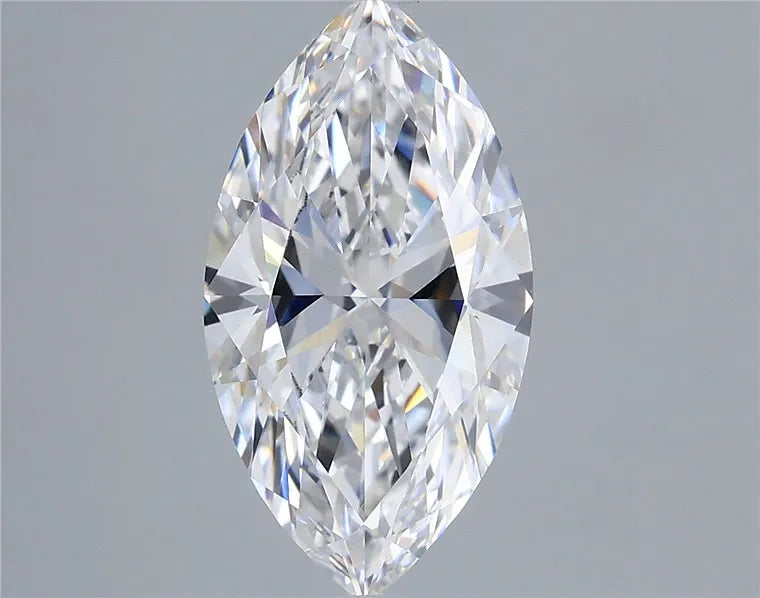 3.02ct Marquise Lab Grown Diamond (Colour D, Clarity VVS1, IGI Certified)