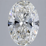 3.03ct Oval Lab Grown Diamond (Colour G, Clarity VVS2, IGI Certified)