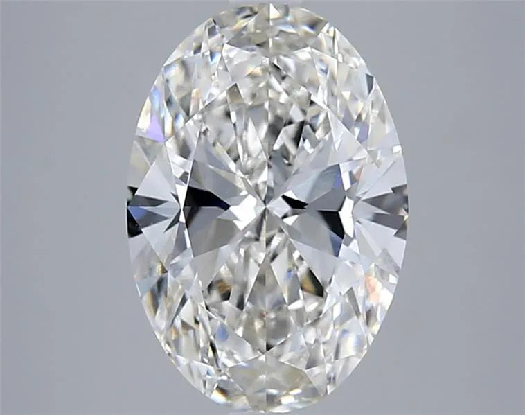 3.03ct Oval Lab Grown Diamond (Colour G, Clarity VVS2, IGI Certified)