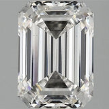 3.10ct Emerald Lab Grown Diamond (Colour F, Clarity VS1, IGI Certified)