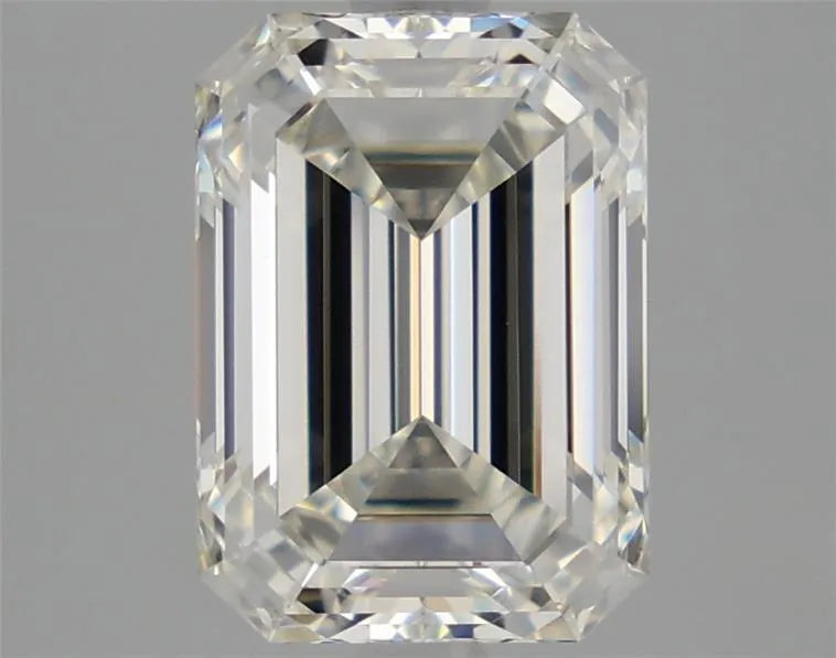 3.43ct Emerald Lab Grown Diamond (Colour G, Clarity VVS2, IGI Certified)