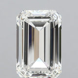 4.00ct Emerald Lab Grown Diamond (Colour F, Clarity VVS2, IGI Certified)