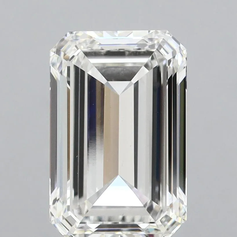 4.00ct Emerald Lab Grown Diamond (Colour F, Clarity VVS2, IGI Certified)