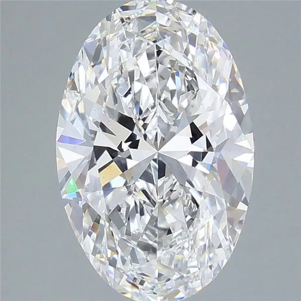 4.02ct Oval Lab Grown Diamond (Colour D, Clarity VS1, IGI Certified)