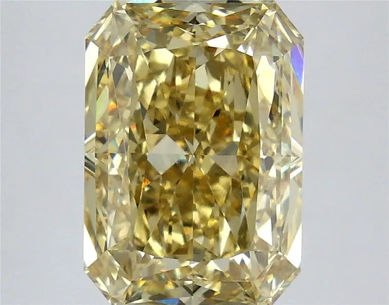 4.06ct Radiant Lab Grown Diamond (Colour Fancy Intense Yellow, Clarity VVS2, IGI Certified)
