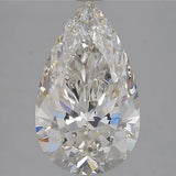 4.17ct Pear Lab Grown Diamond (Colour G, Clarity VS2, IGI Certified)