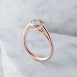 1.01ct Fancy Gray Diamond Solitaire-Honey Jewelry Co-Honey Jewelry Co