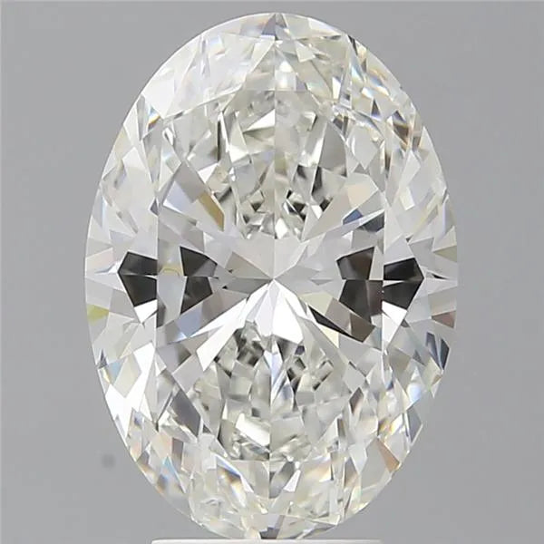 5.01ct Oval Lab Grown Diamond (Colour G, Clarity VVS2, IGI Certified)