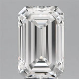 5.02ct Emerald Lab Grown Diamond (Colour E, Clarity VVS1, IGI Certified)