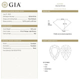 1.80ct 10.75x6.49x4.09mm GIA VS2 W-X Pear Brilliant 27388-01