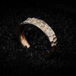 Men's Hammered Wedding Band - 5mm