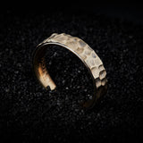 Men's Hammered Wedding Band - 5mm