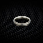 Striped Wedding Band for Men