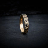 Men's Wedding Band - Triangle Wedding Ring